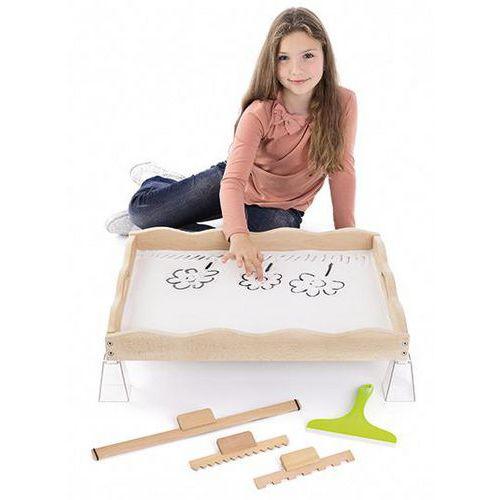 Illustration de : La grande table à sable