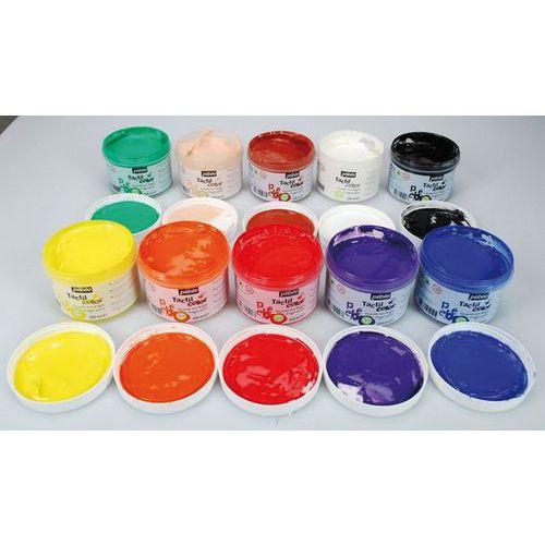 Illustration de : Set 10 pots 225 ml assortis tactilcolor - Pébéo