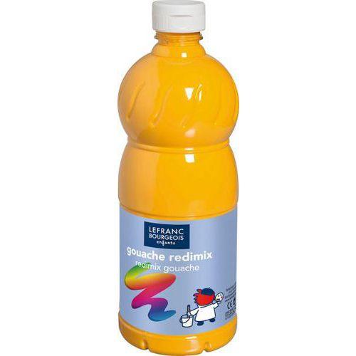 Illustration de : Flacon 500 ml, couleurs acryliques glossy 3ans+ - Lefranc Bourgeois