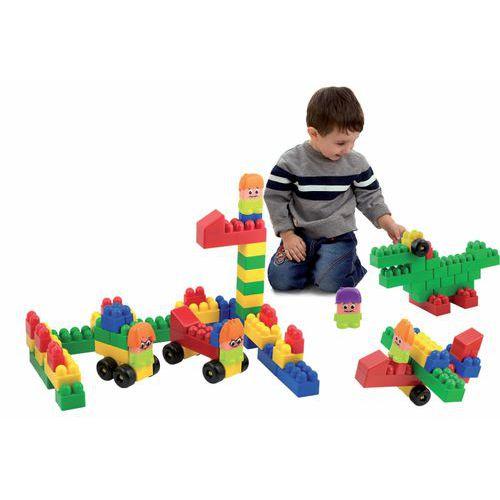 Illustration de : Super blocks - Lot de 96 - Miniland