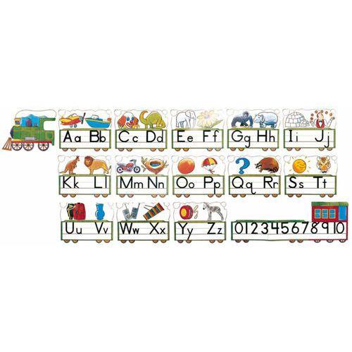 Illustration de : Train alphabet géant - Roylco