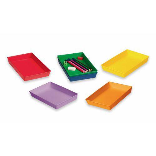 Illustration de : Lot de 6 petits plateaux de rangement - Faibo