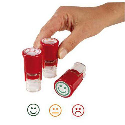 Illustration de : Ensemble de 3 tampons de notation