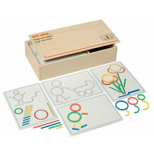 Illustration de : Rings et sticks - Educo