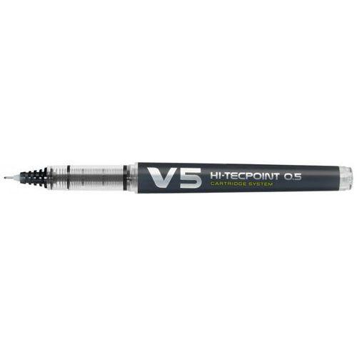Illustration de : Stylo roller liquide begreen hi-tecpoint v5 pointe 0.5 mm - Pilot