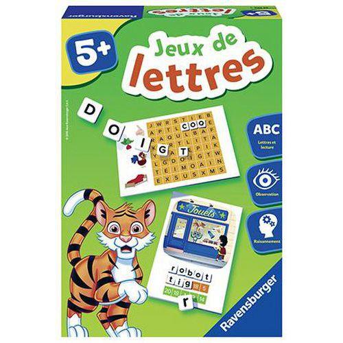 Illustration de : Jeux pour apprendre jeux de lettres