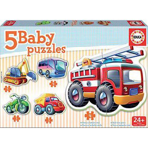 Illustration de : Baby puzzle 'Les véhicules'