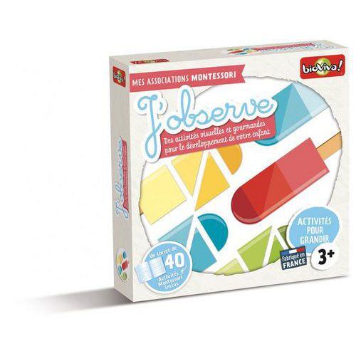 Illustration de : Mes associations Montessori 'j'observe' - Bioviva