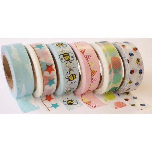 Illustration de : Rubans adhésifs en papier de riz imprimés - Nuage