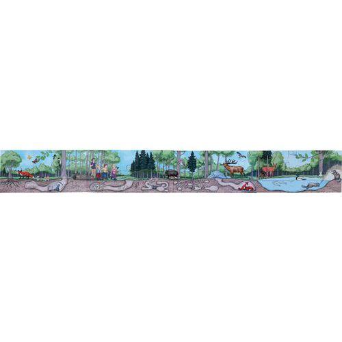 Illustration de : Puzzle géant en bois 'La forêt'