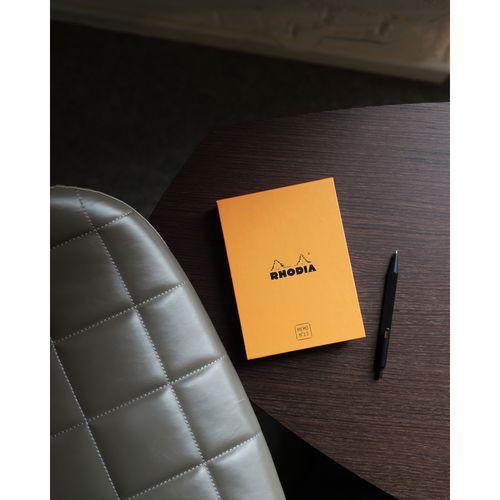 Illustration de : Bloc note petits carreaux avec coffret - Rhodia