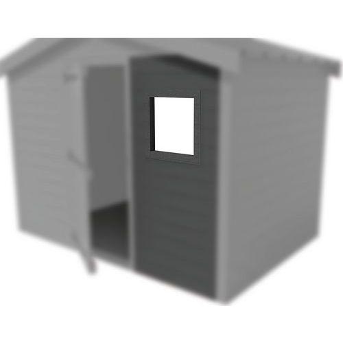 Illustration de : Hublot pour abri jardin Espace Urbain