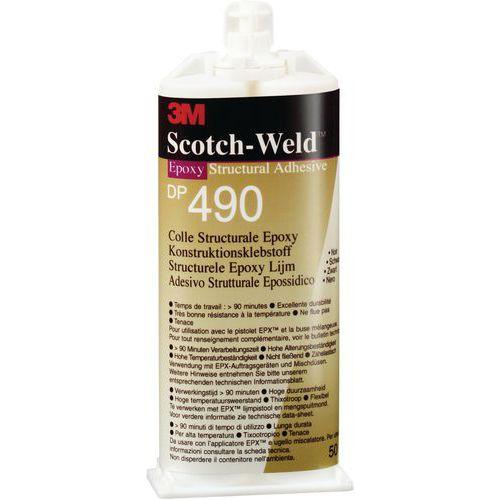 Illustration de : Colle structurale Scotch-Weld™ DP490 - Noir - 50 mL - 3M™