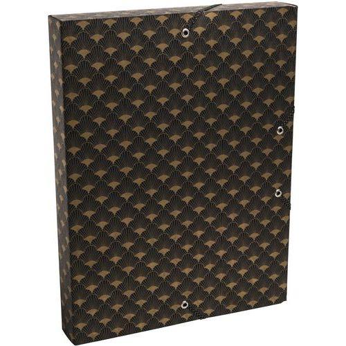 Illustration de : Boîte de classement A4 assorti Néo Déco - Lot de 8 - Exacompta