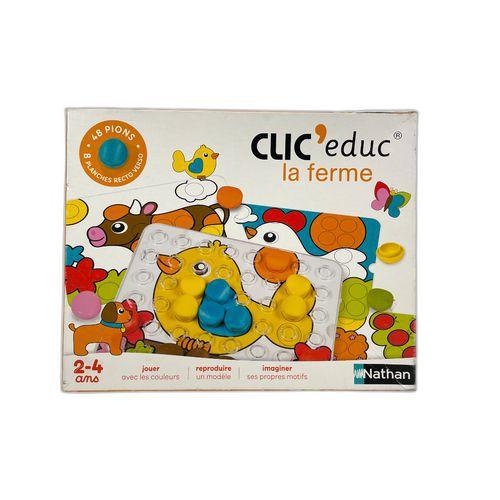 Illustration de : Clic'educ la ferme - 2016 - Reconditionné - Nathan