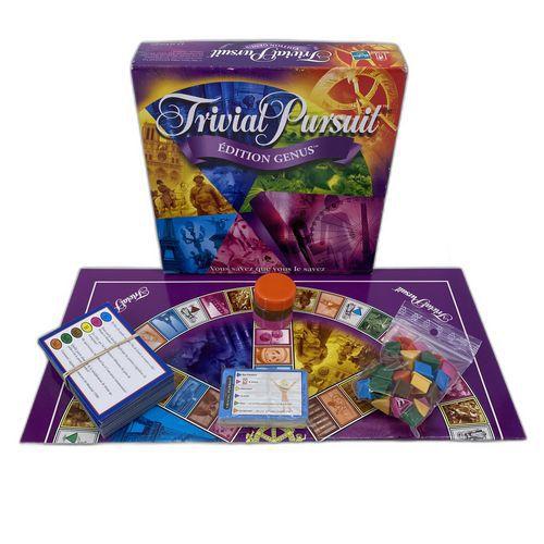 Illustration de : Trivial pursuit - Edition Genius - Reconditionné - Hasbro