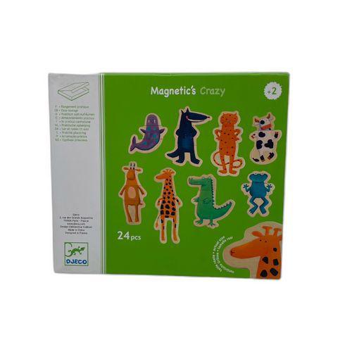 Illustration de : Magnetic's Crazy - 24 pièces - Reconditionné - Djeco