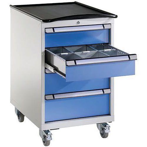 Illustration de : Desserte 4 tiroirs Thurmetall TM-Classic