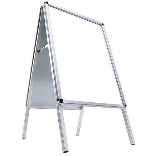 Illustration de : Chevalet profílé angles arrondis 32 mm - Manutan Expert