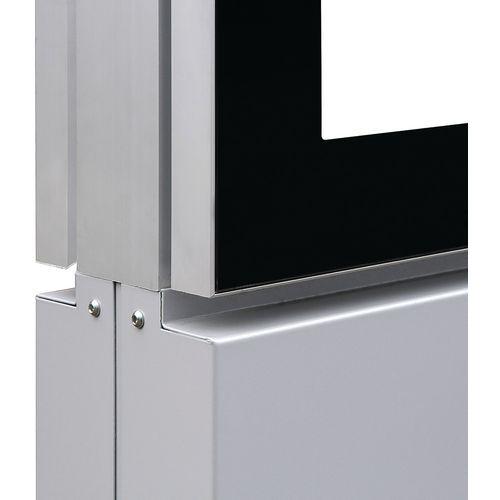 Illustration de : Menu vitrine verrouillable LED_Jansen Display