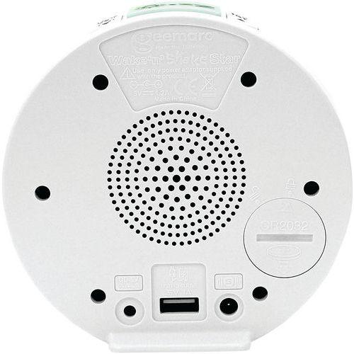 Illustration de : Réveil avec coussin vibrant Wake`n’ Shake Star - Geemarc