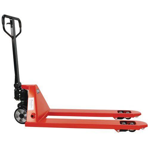 Illustration de : Transpalette manuel 2000 kg Fourche 1150 mm - Manutan Expert