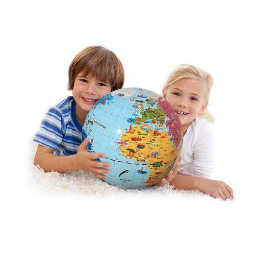 Illustration de : Globe terrestre gonflable