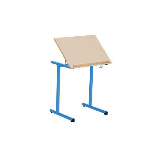 Illustration de : Table Atlas plateau inclinable pour handicapé - Manutan Expert