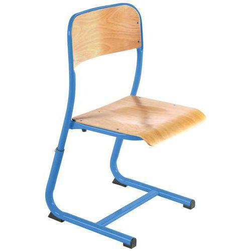 Illustration de : Chaise Atlas réglable double galbe appui sur table - Manutan Expert