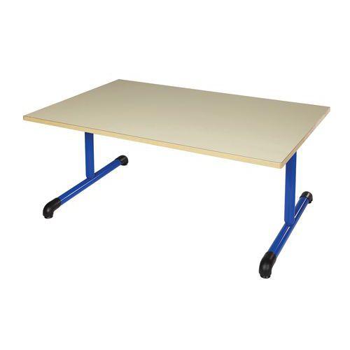 Illustration de : Table de restauration Chloé à dégagement latéral - Mobidecor