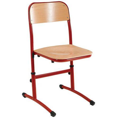 Illustration de : Lot de 2 chaises Nila hauteur réglable - Mobidecor