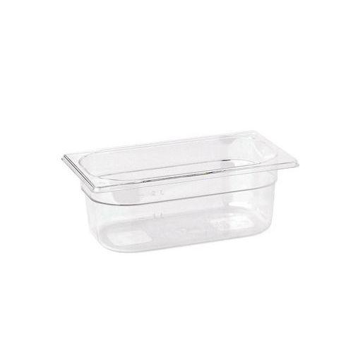 Illustration de : Bac gastronorme en copolyester GN 1/2 - transparent Tournus Equipement