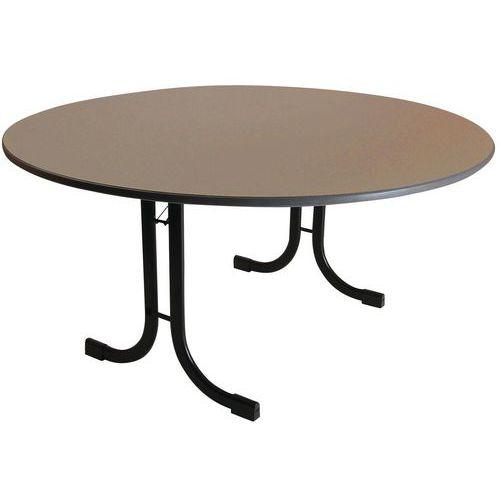 Illustration de : Table pliante Idéal ronde Rodet