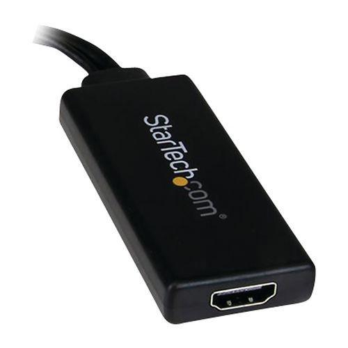 Illustration de : Adaptateur VGA vers HDMI avec audio et alimentation par USB StarTech