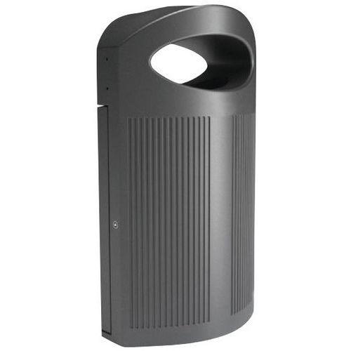 Illustration de : Poubelle Ibiza - Ouverture: Frontale