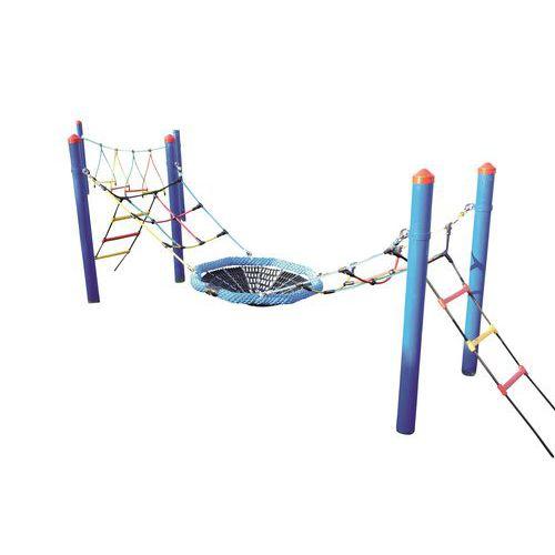 Illustration de : Le Parcours Nid d'abeille Huck