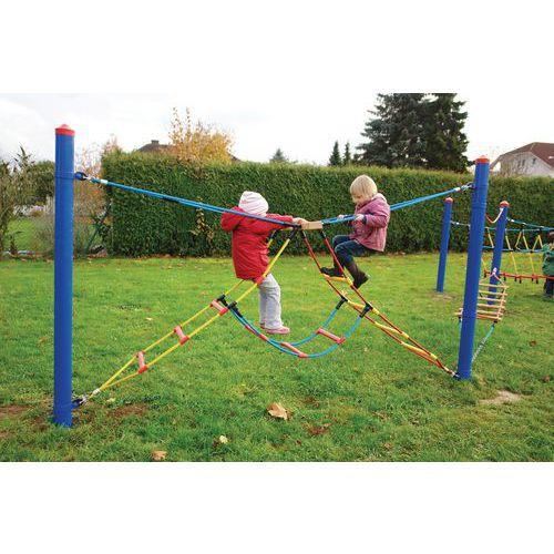 Illustration de : Les 3 échelles sans poteaux Huck