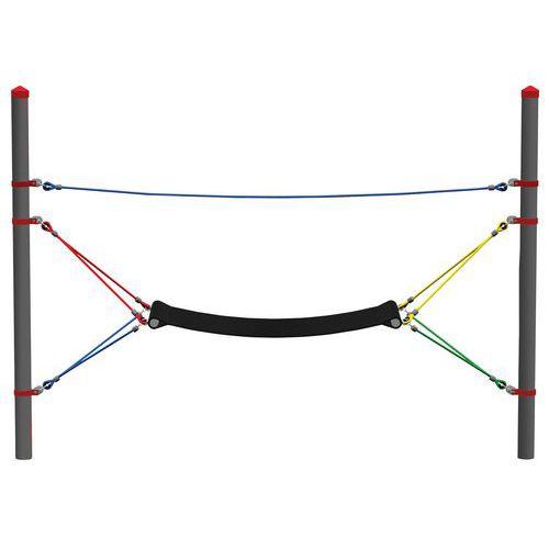 Illustration de : Hamac caoutchouc sans poteaux Huck