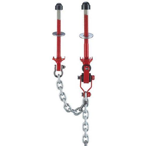 Illustration de : Suspension de sécurité à roulement nylon pour Nid d'oiseau Huck