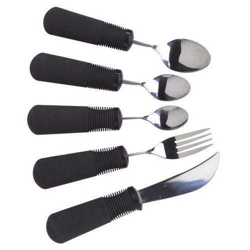 Illustration de : Couverts caoutchouc Goodgrip