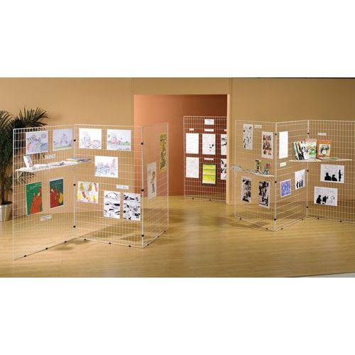 Illustration de : Tablette pour grille d'exposition Eco Ulmann