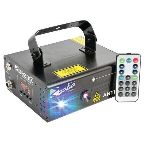 Illustration de : Double Laser Anthe II 600 mW RGB Gobo DMX IRC Beamz