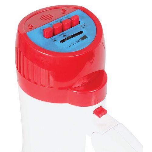 Illustration de : Mégaphone 20 W Record Sirène MEG020 Vonyx