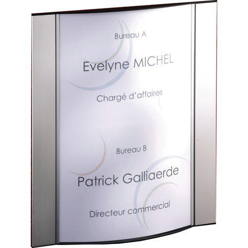 Illustration de : Plaque signalétique murale Planorga