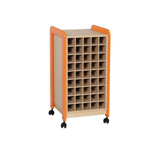 Illustration de : Meuble double face range-serviettes Lili