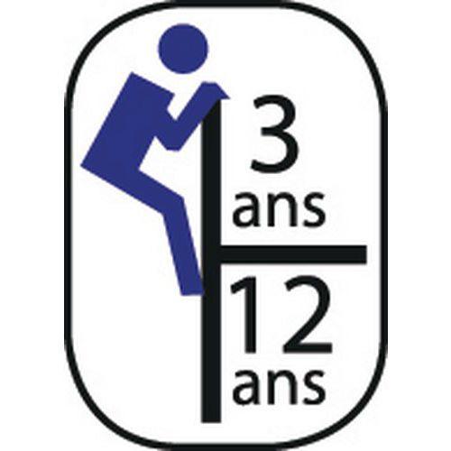 Illustration de : Barres parallèles jambes de scellement