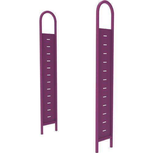 Illustration de : Rayonnage sans tablettes simple face Dioné