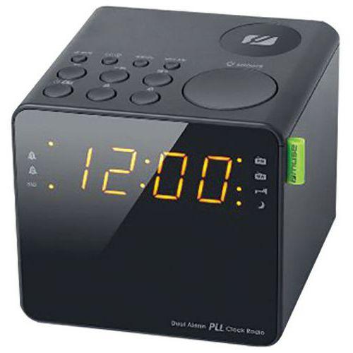 Illustration de : Radio-réveil double alarme MUSE - M187CR