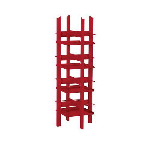 Illustration de : Tour à livres sur roulettes