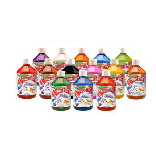 Illustration de : Flacon 500 ml encre à dessiner à base d’eau “aquatint“